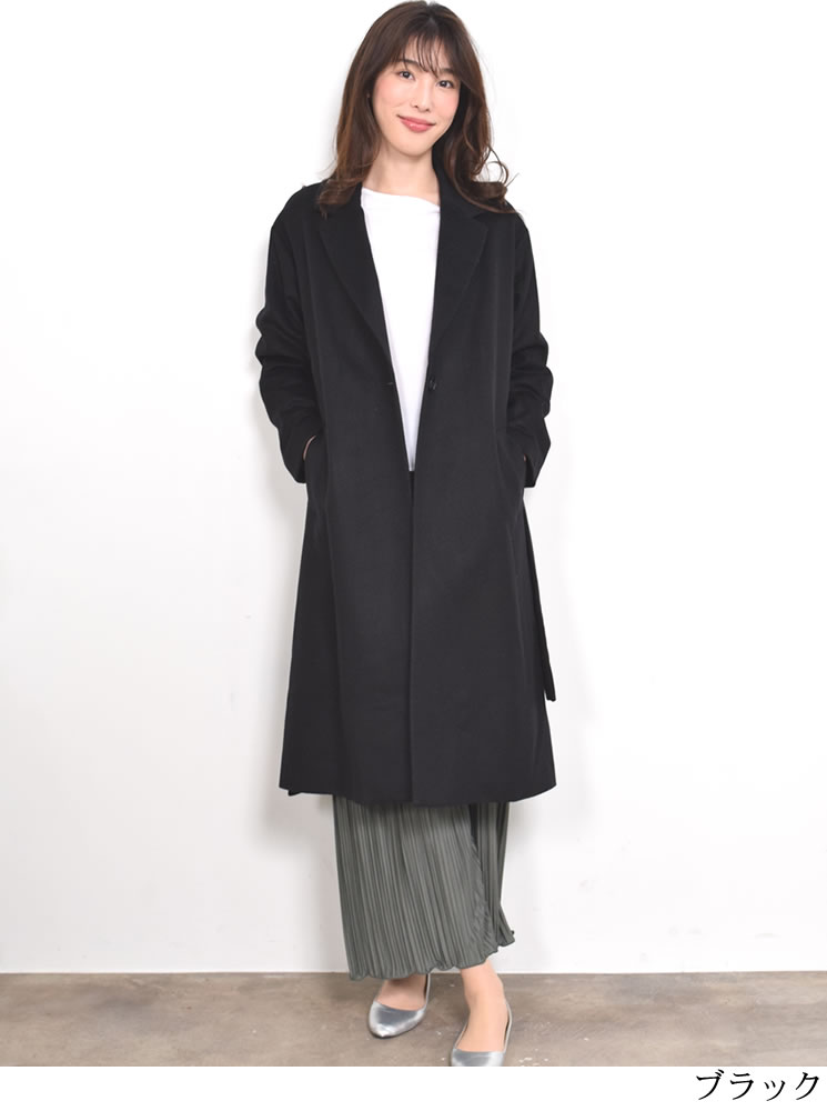 25％OFF会員価格適用外】カシミヤ & ウール テーラーカラー