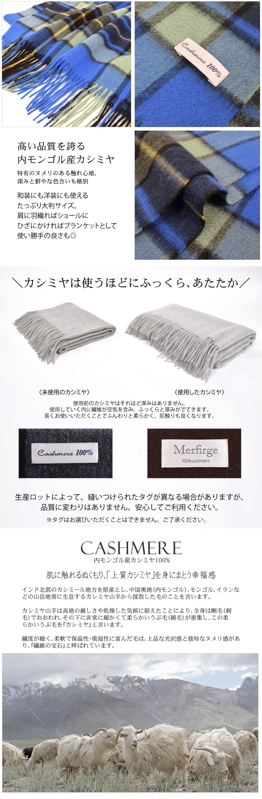 25％OFF会員価格適用外】【名入れ刺繍可】メンズ カシミヤ 100