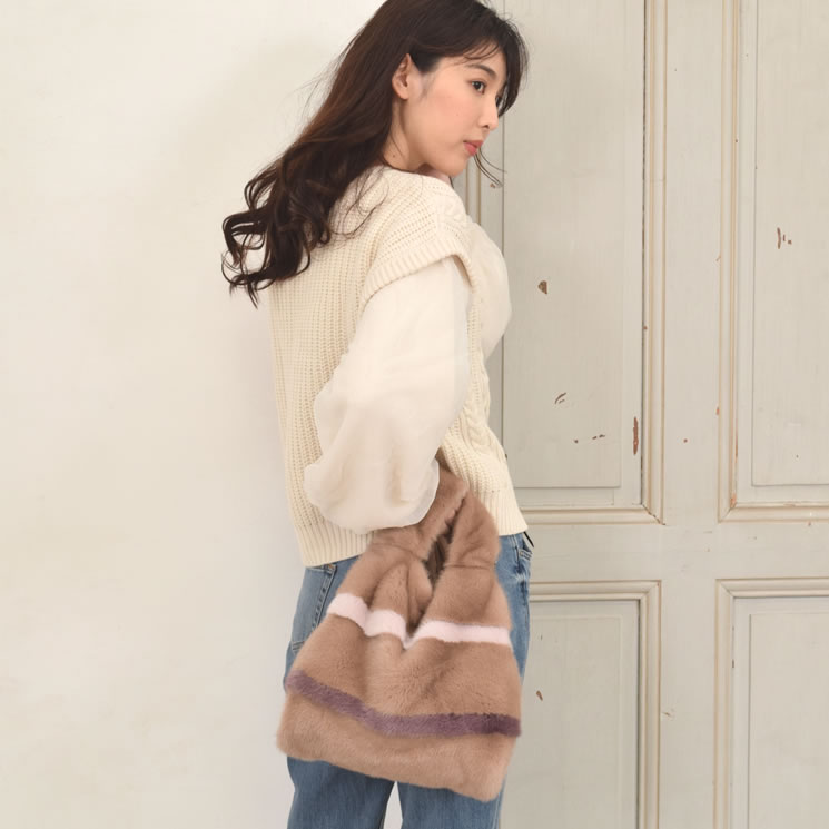エトロ　美品　未使用　ミンクファー　ポンチョ　シルク　ラビット 楽天市場】ミンクファー フェイクファーの通販