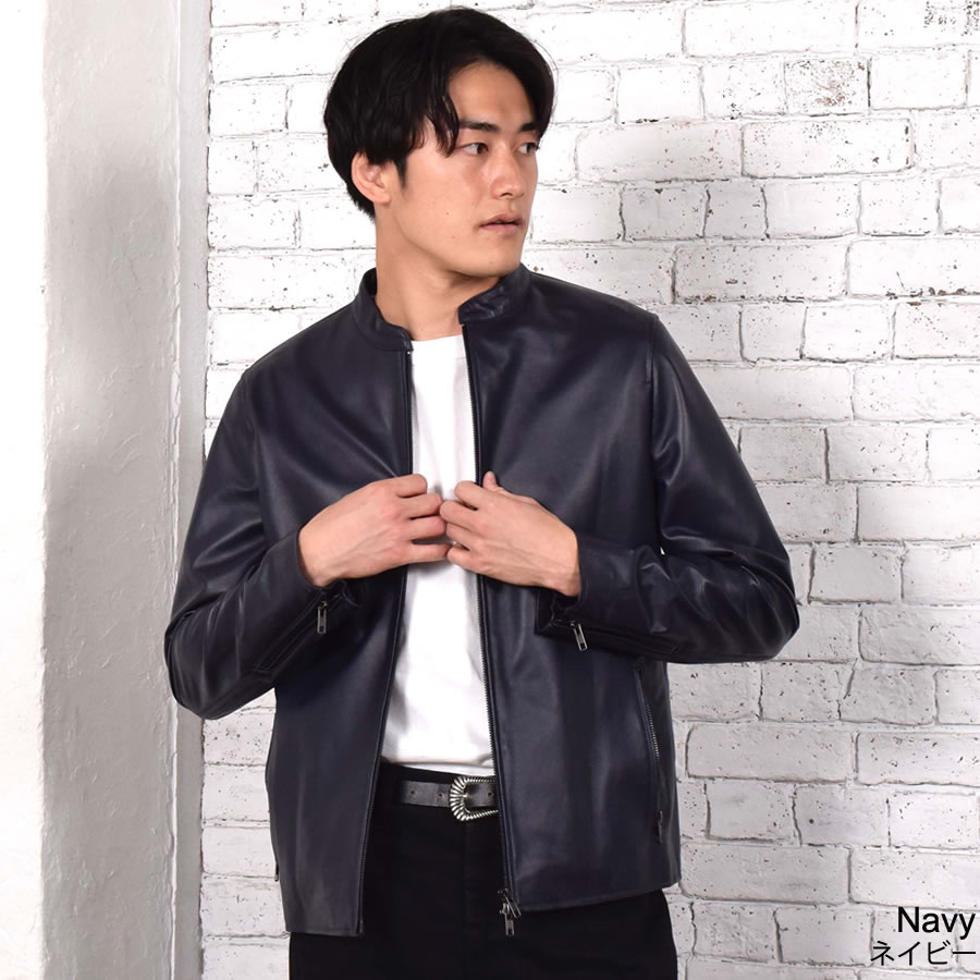 美品 MEN’S TENORAS 2way レザージャケット ラム グレージュ 美品 MEN'S TENORAS 2way レザージャケット ラム グレージュ メンズ